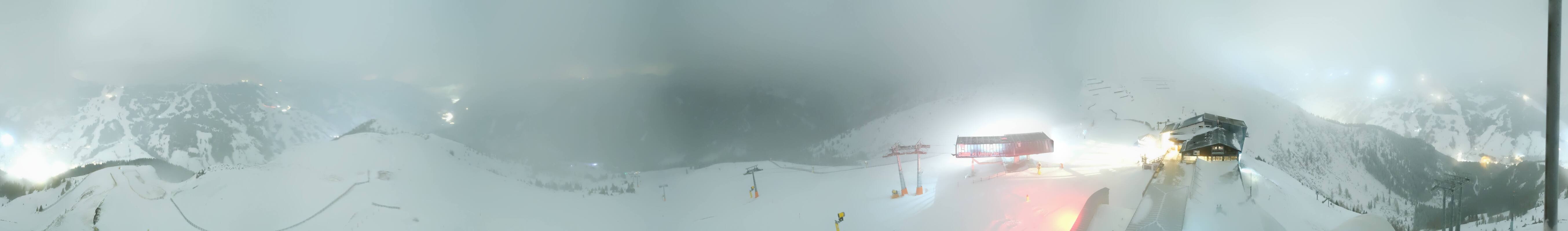 Archiv Foto Webcam Schattberg Ost bei Saalbach