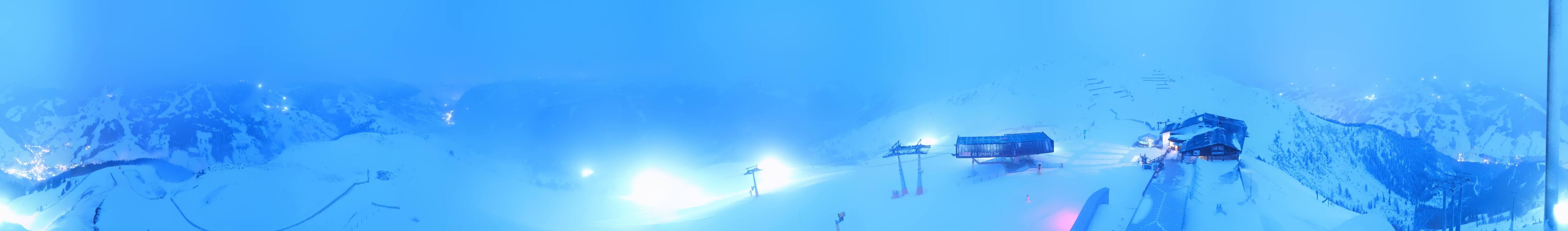 Archiv Foto Webcam Schattberg Ost bei Saalbach