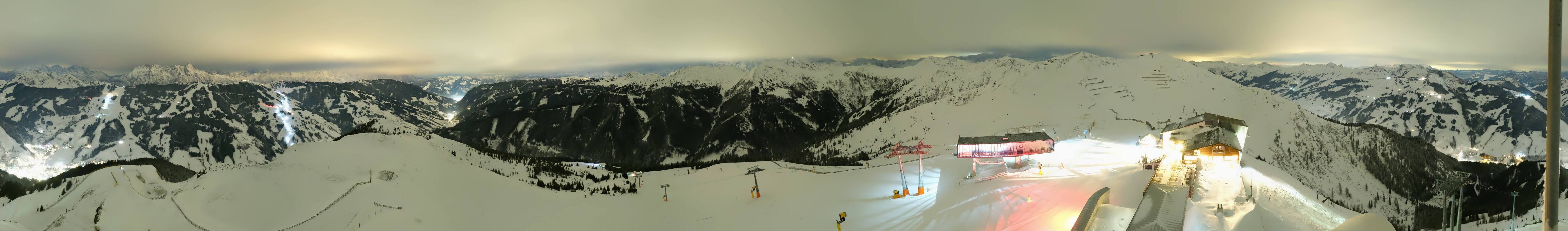 Archiv Foto Webcam Schattberg Ost bei Saalbach