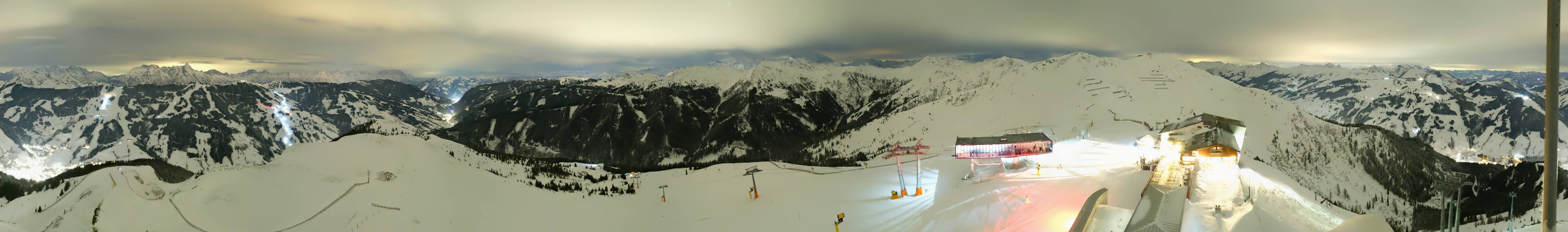 Archiv Foto Webcam Schattberg Ost bei Saalbach