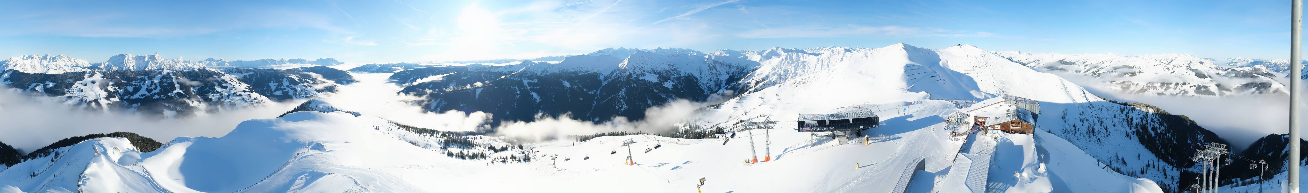 Archiv Foto Webcam Schattberg Ost bei Saalbach