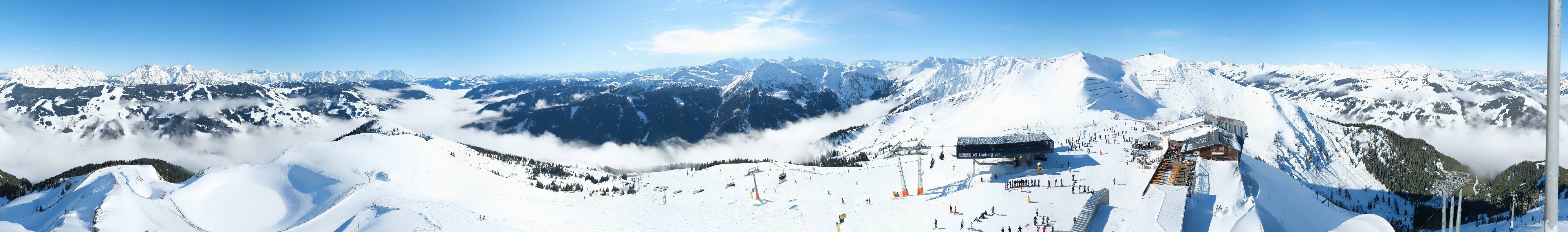 Archiv Foto Webcam Schattberg Ost bei Saalbach