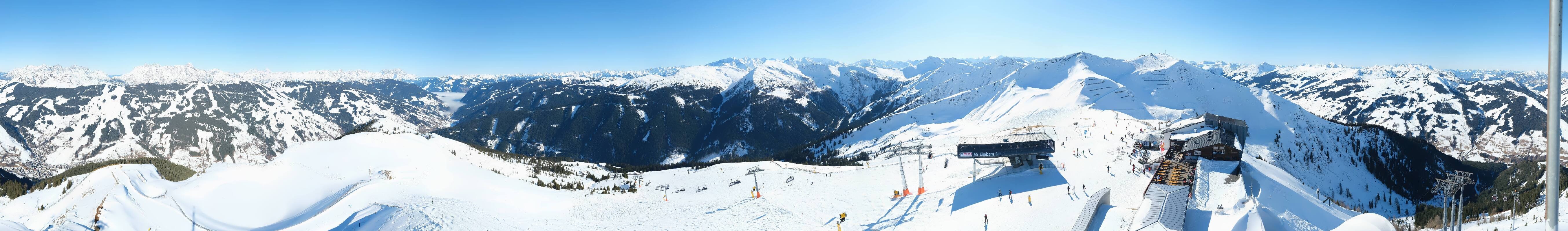 Archiv Foto Webcam Schattberg Ost bei Saalbach