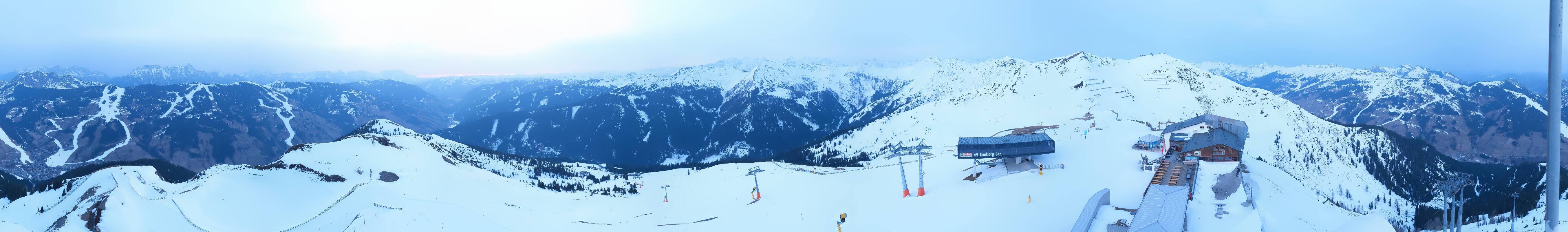 Archiv Foto Webcam Schattberg Ost bei Saalbach