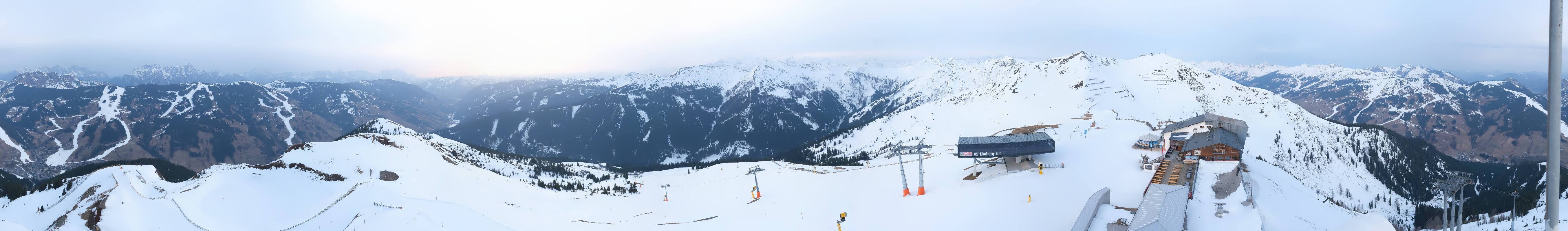 Archiv Foto Webcam Schattberg Ost bei Saalbach