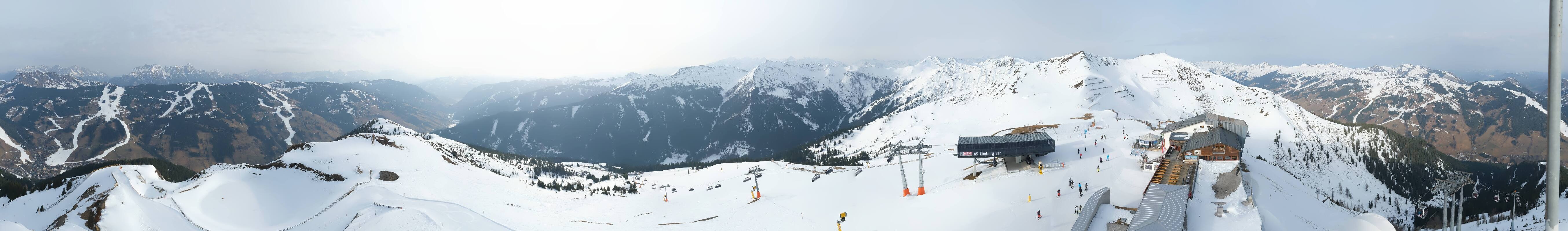 Archiv Foto Webcam Schattberg Ost bei Saalbach