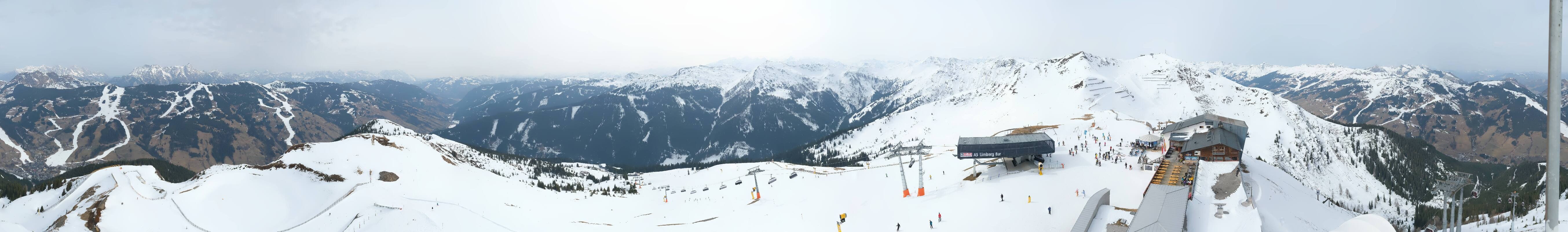 Archiv Foto Webcam Schattberg Ost bei Saalbach