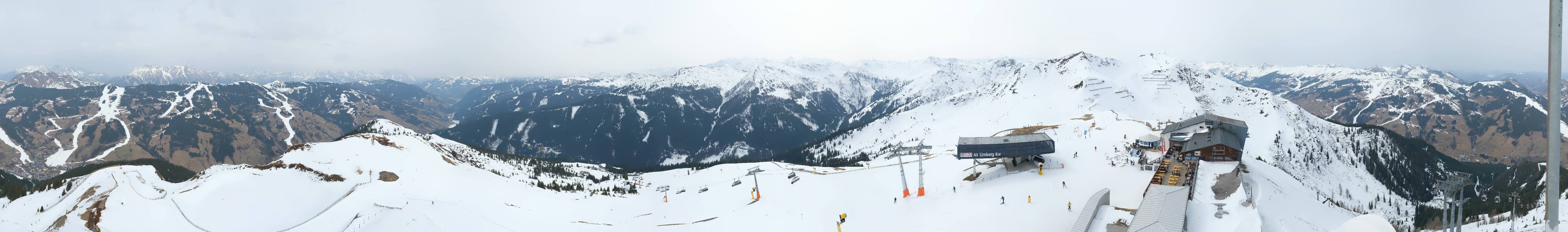 Archiv Foto Webcam Schattberg Ost bei Saalbach