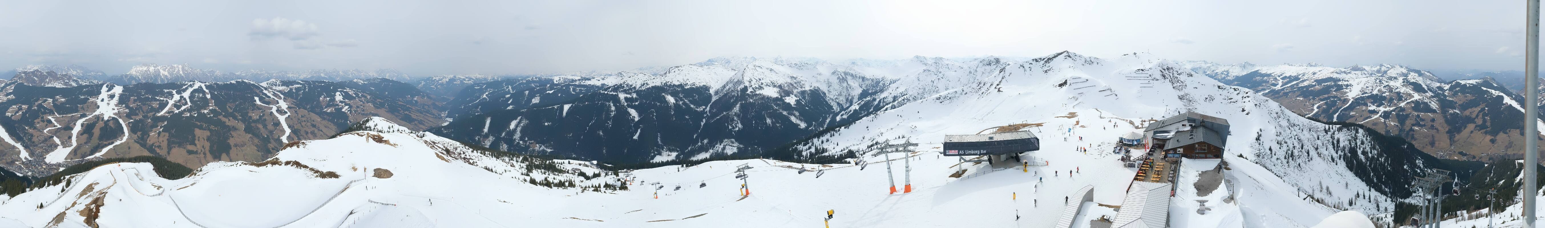 Archiv Foto Webcam Schattberg Ost bei Saalbach