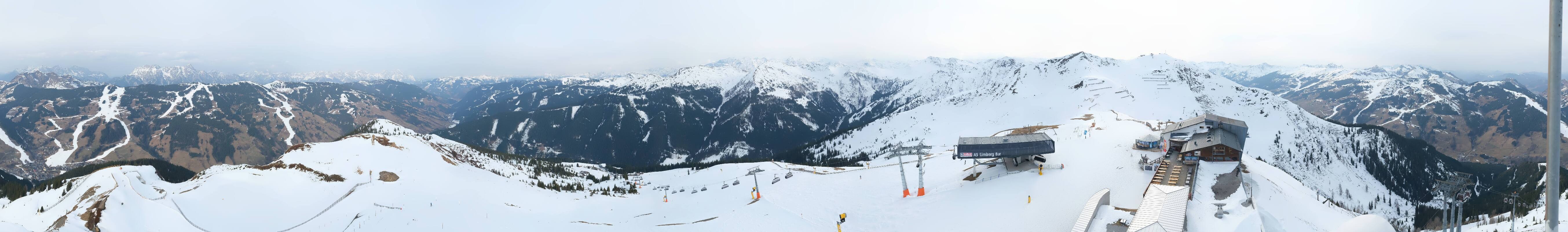 Archiv Foto Webcam Schattberg Ost bei Saalbach