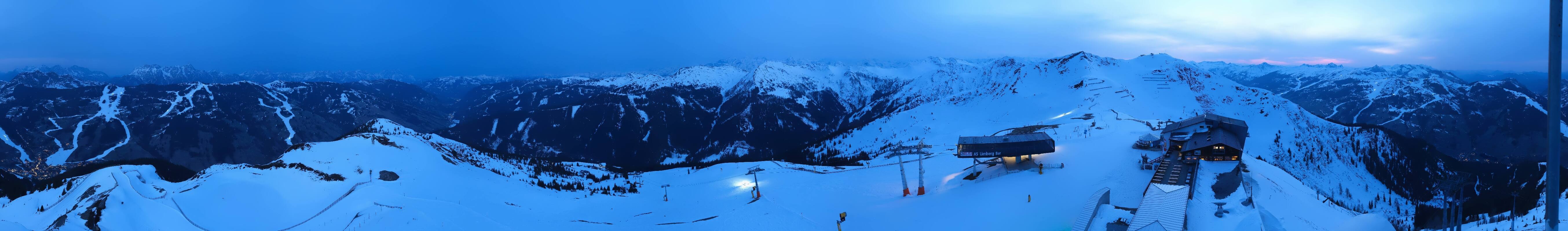 Archiv Foto Webcam Schattberg Ost bei Saalbach