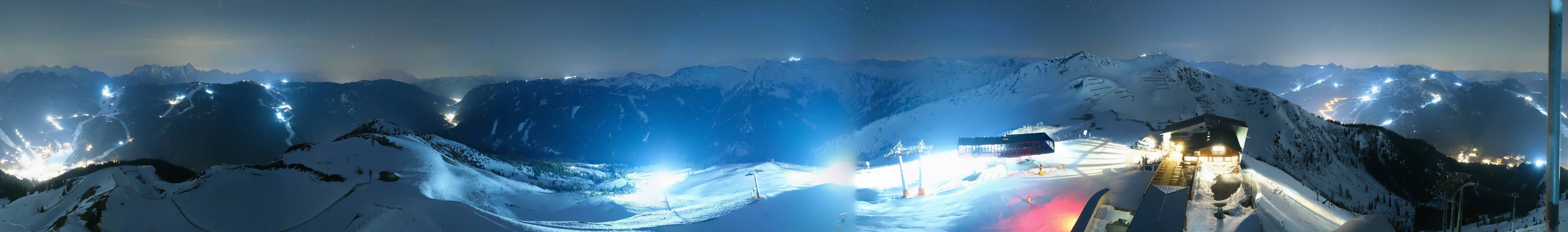 Archiv Foto Webcam Schattberg Ost bei Saalbach