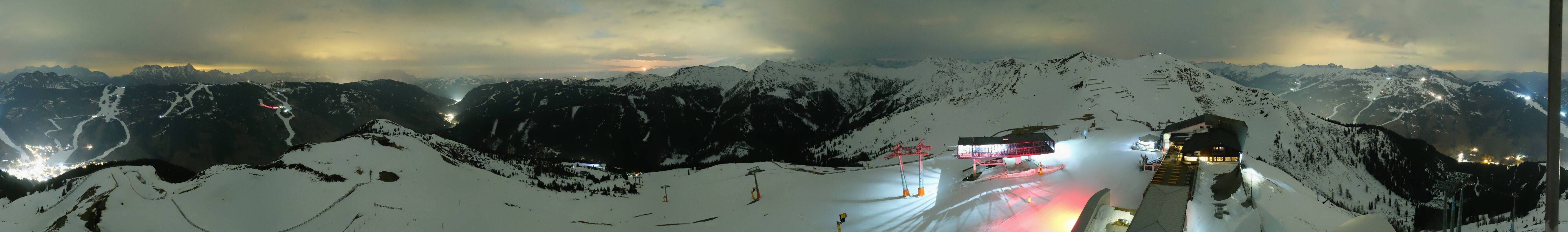 Archiv Foto Webcam Schattberg Ost bei Saalbach