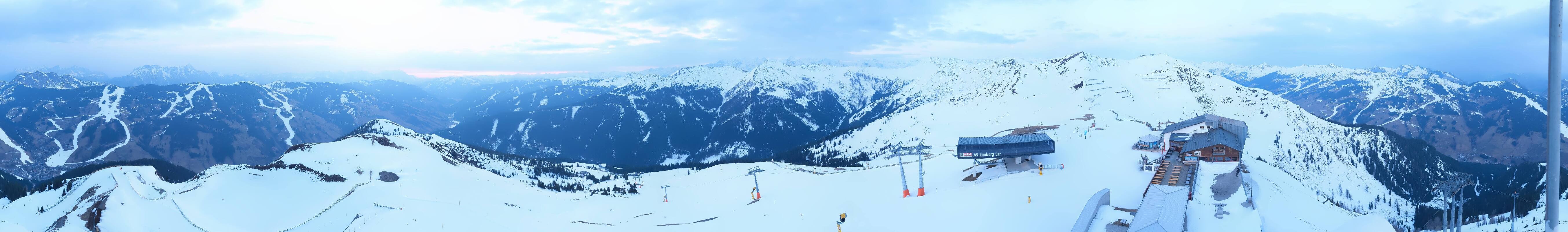 Archiv Foto Webcam Schattberg Ost bei Saalbach