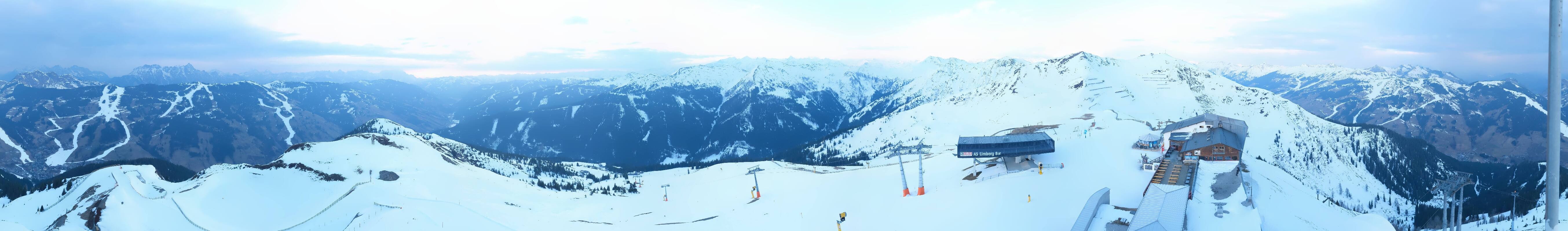 Archiv Foto Webcam Schattberg Ost bei Saalbach