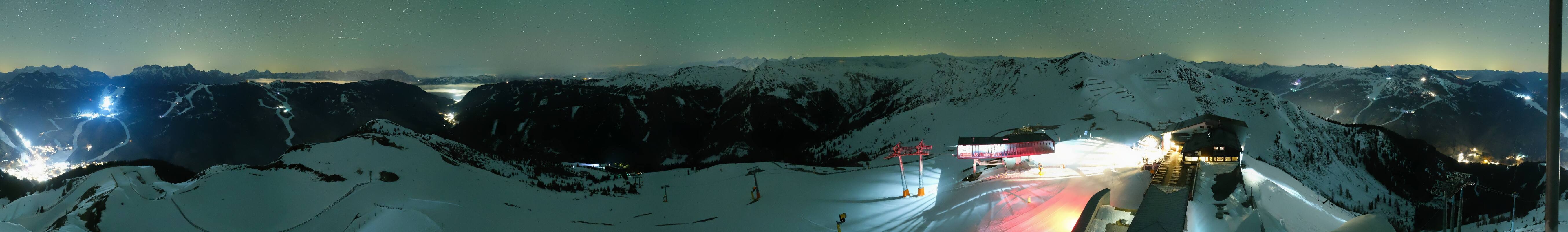 Archiv Foto Webcam Schattberg Ost bei Saalbach