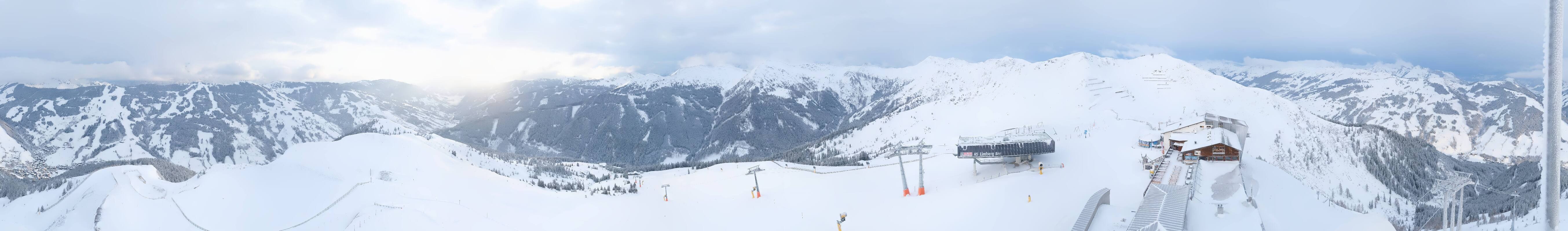 Archiv Foto Webcam Schattberg Ost bei Saalbach