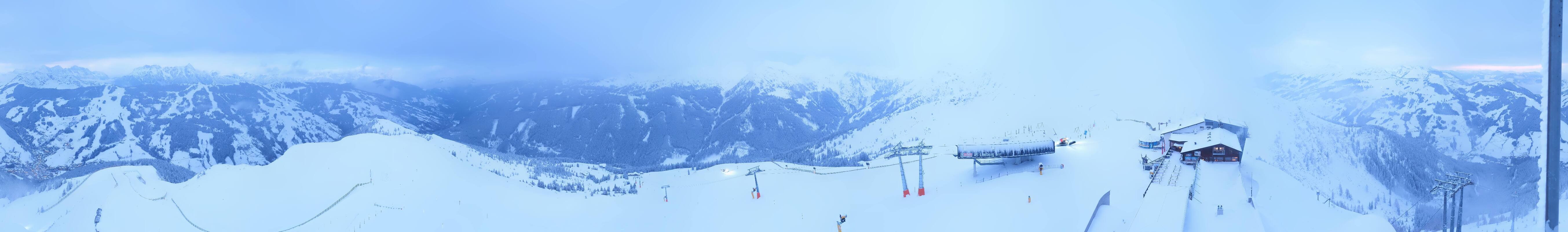 Archiv Foto Webcam Schattberg Ost bei Saalbach