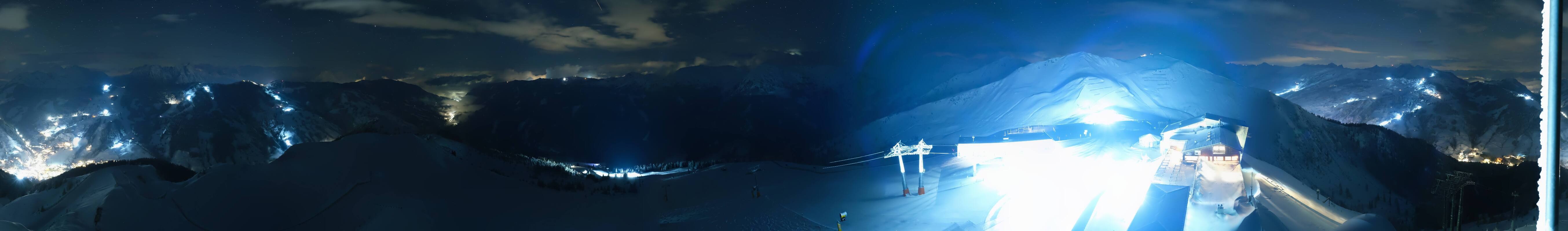 Archiv Foto Webcam Schattberg Ost bei Saalbach