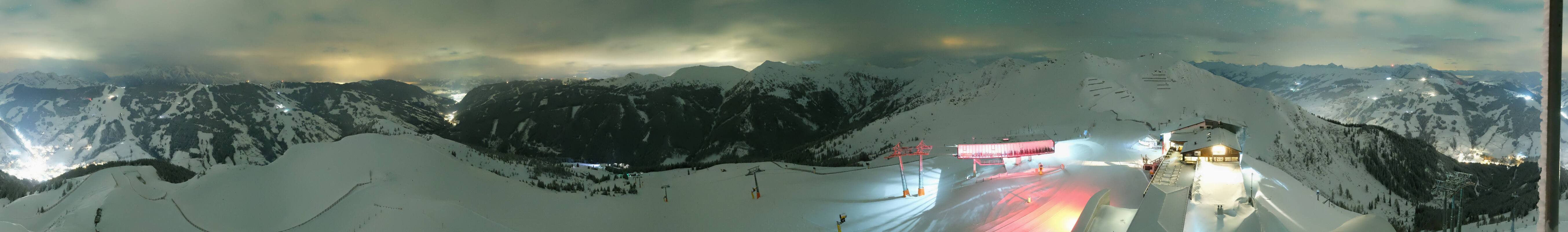 Archiv Foto Webcam Schattberg Ost bei Saalbach