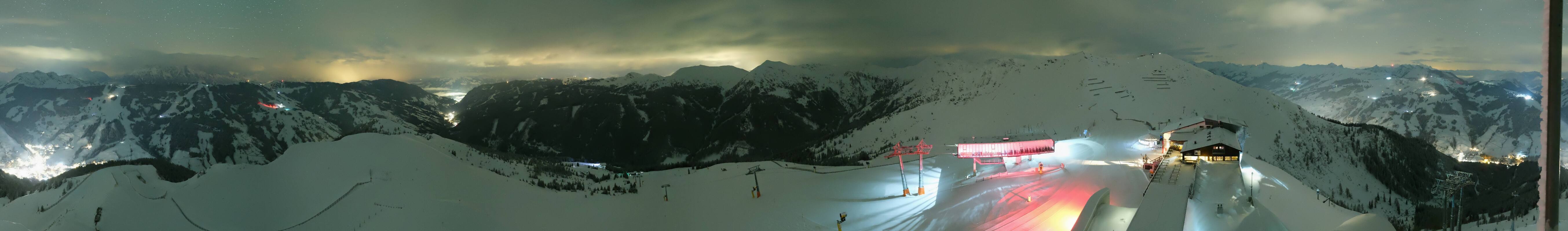 Archiv Foto Webcam Schattberg Ost bei Saalbach