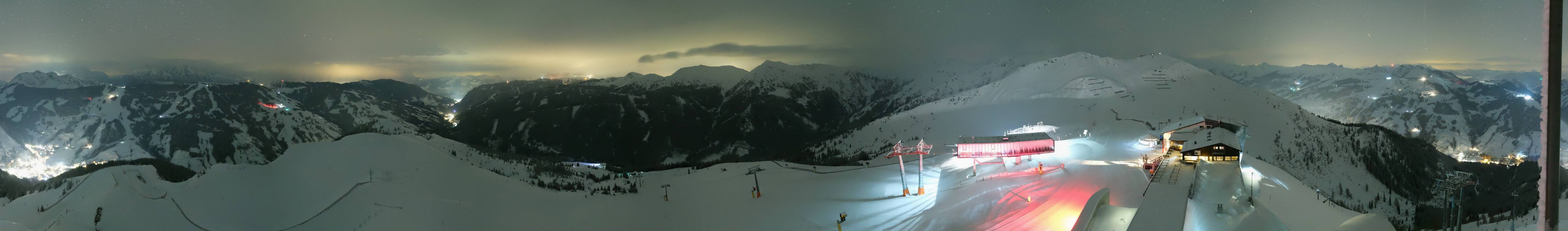 Archiv Foto Webcam Schattberg Ost bei Saalbach