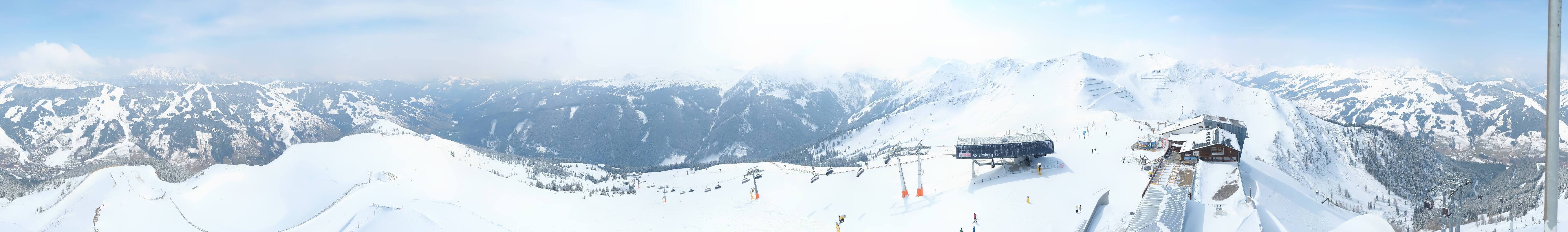 Archiv Foto Webcam Schattberg Ost bei Saalbach