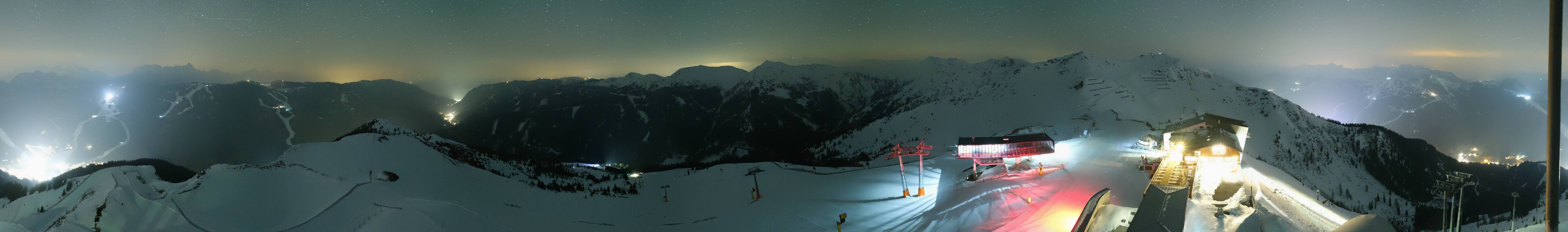 Archiv Foto Webcam Schattberg Ost bei Saalbach