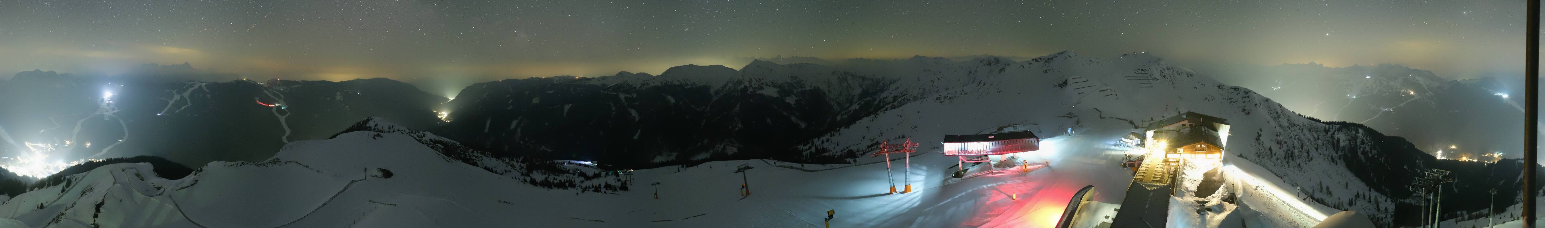 Archiv Foto Webcam Schattberg Ost bei Saalbach