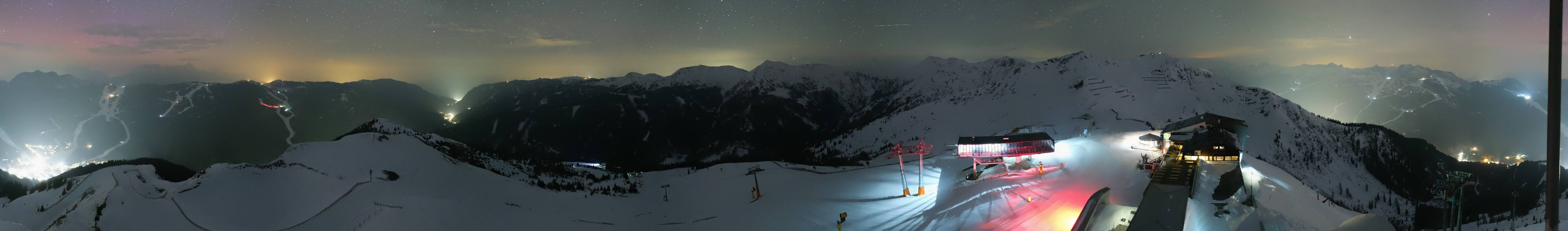 Archiv Foto Webcam Schattberg Ost bei Saalbach