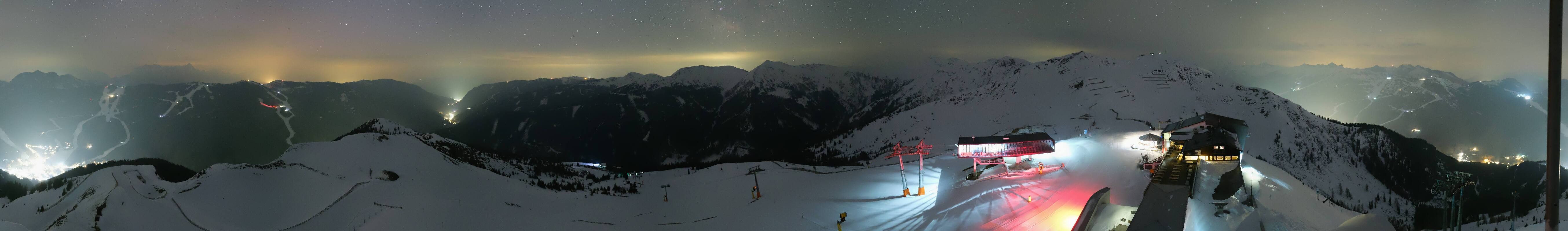 Archiv Foto Webcam Schattberg Ost bei Saalbach