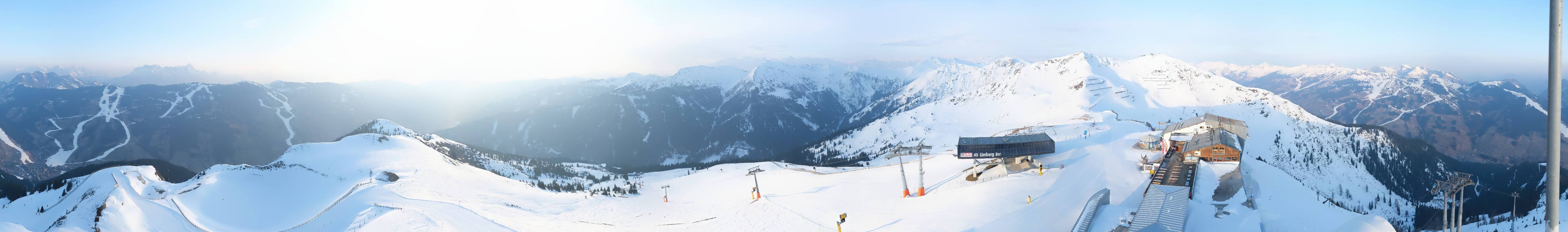 Archiv Foto Webcam Schattberg Ost bei Saalbach