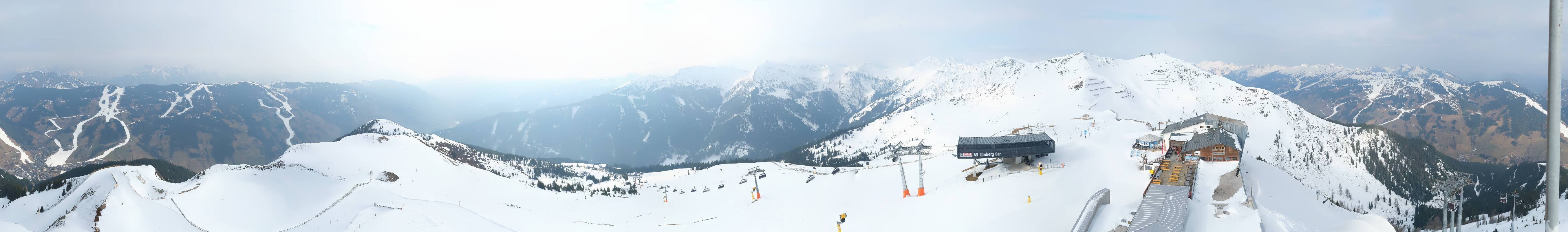 Archiv Foto Webcam Schattberg Ost bei Saalbach