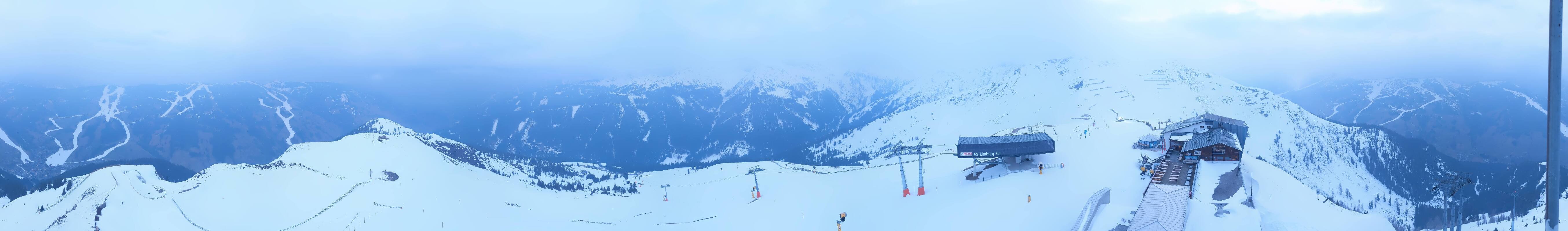 Archiv Foto Webcam Schattberg Ost bei Saalbach