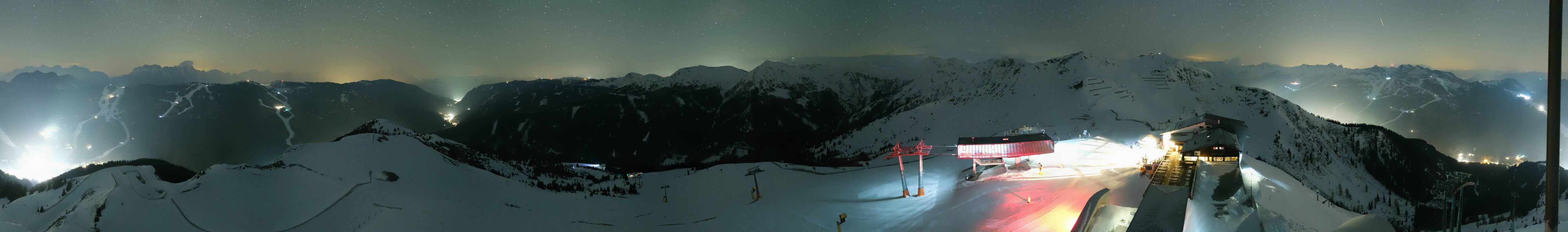 Archiv Foto Webcam Schattberg Ost bei Saalbach