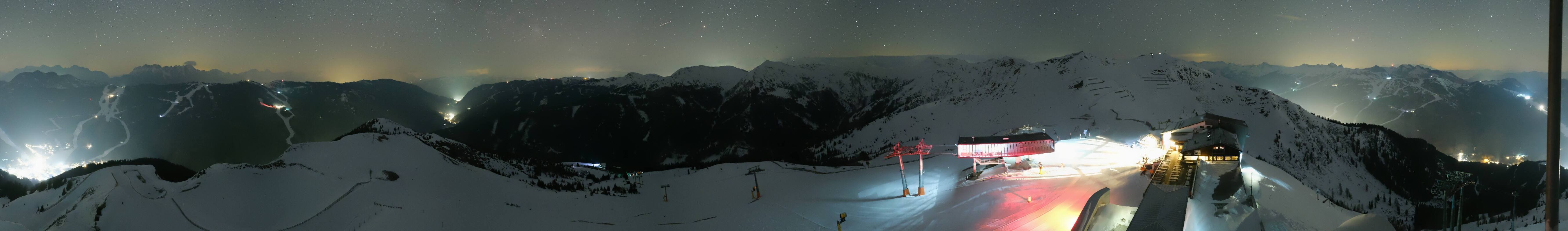 Archiv Foto Webcam Schattberg Ost bei Saalbach