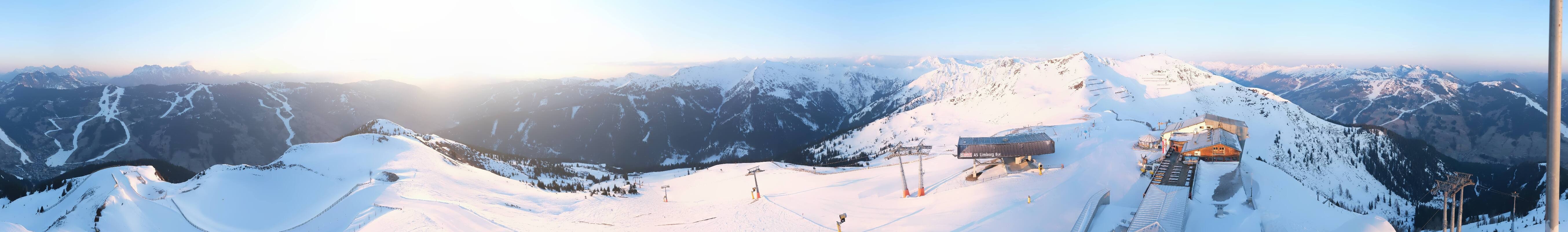 Archiv Foto Webcam Schattberg Ost bei Saalbach