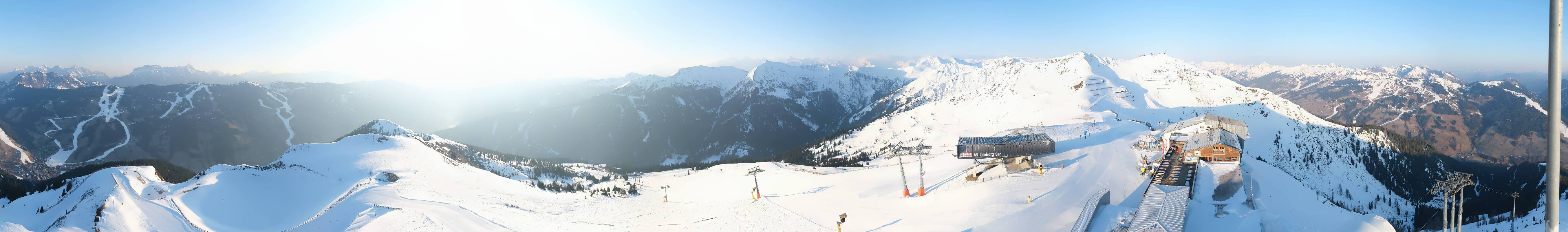 Archiv Foto Webcam Schattberg Ost bei Saalbach