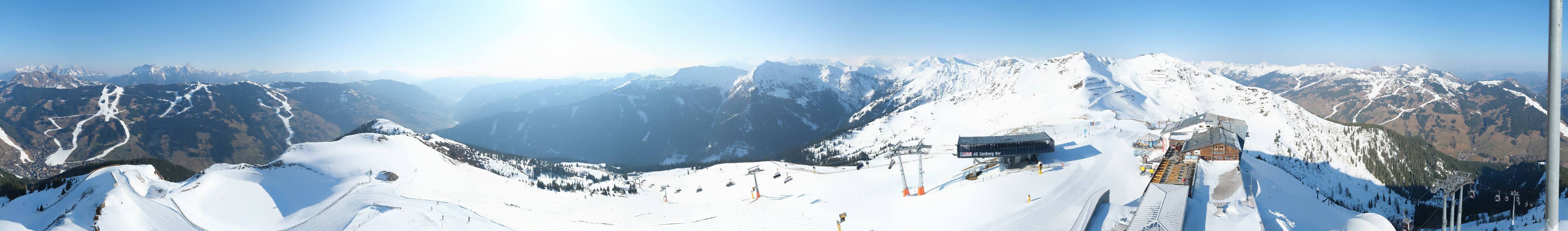 Archiv Foto Webcam Schattberg Ost bei Saalbach