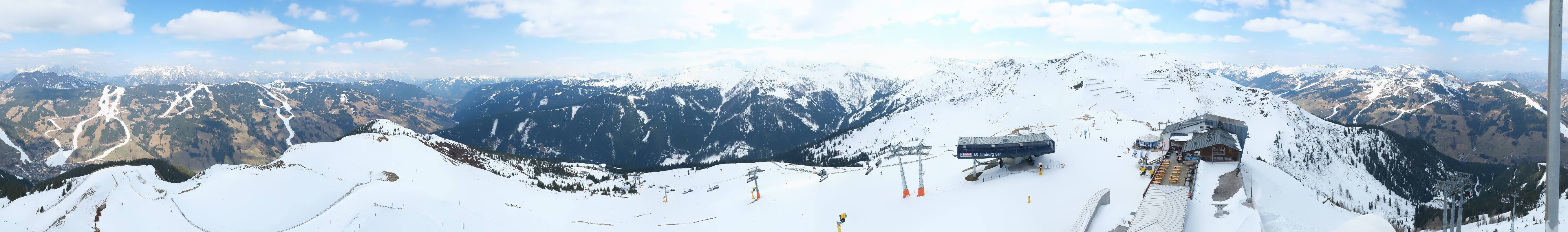 Archiv Foto Webcam Schattberg Ost bei Saalbach