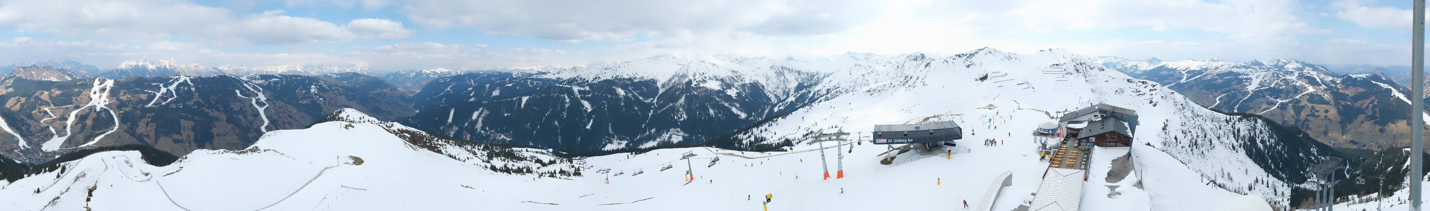 Archiv Foto Webcam Schattberg Ost bei Saalbach