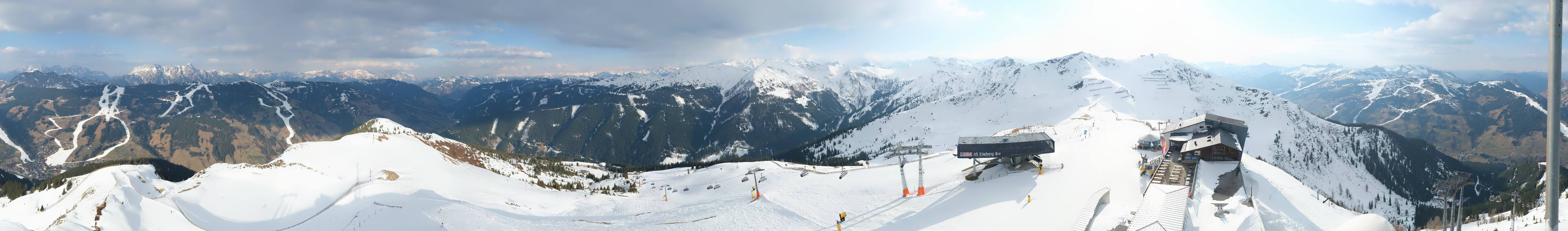 Archiv Foto Webcam Schattberg Ost bei Saalbach