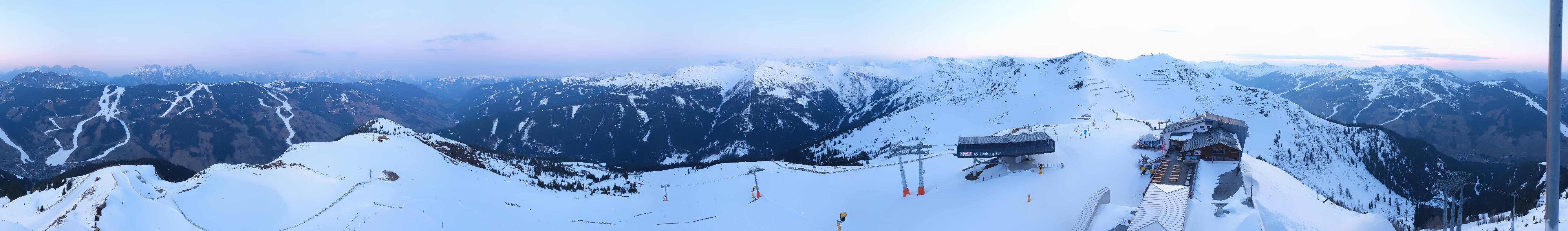 Archiv Foto Webcam Schattberg Ost bei Saalbach