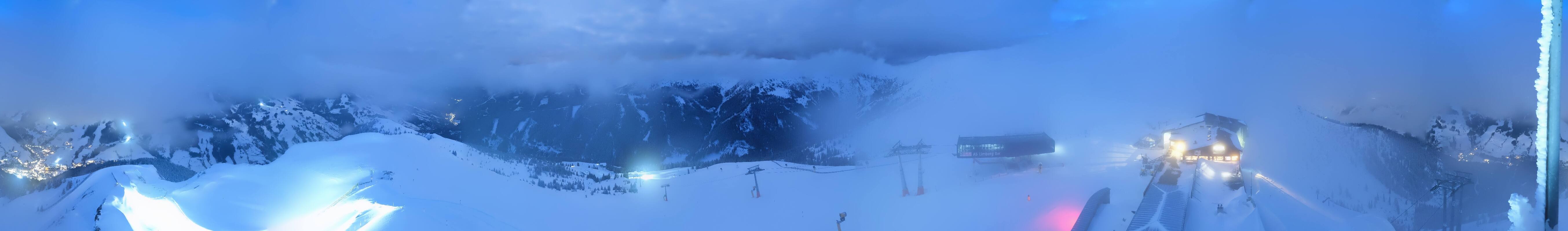 Archiv Foto Webcam Schattberg Ost bei Saalbach