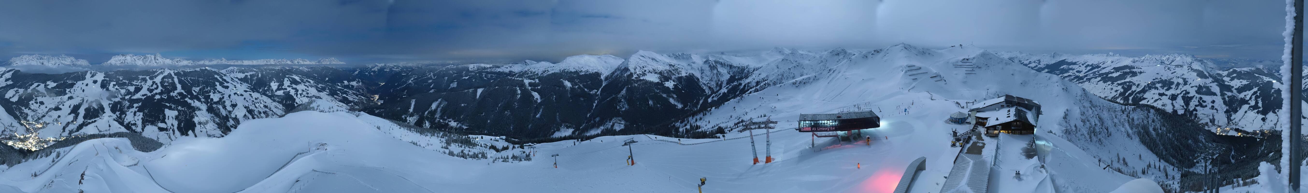 Archiv Foto Webcam Schattberg Ost bei Saalbach