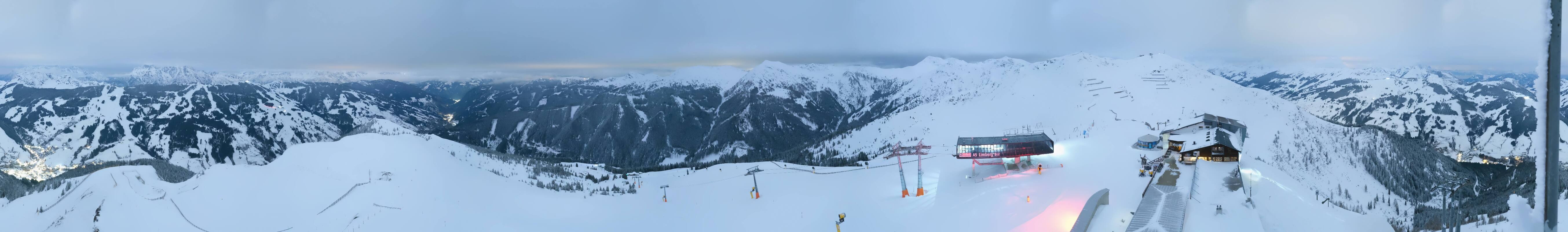 Archiv Foto Webcam Schattberg Ost bei Saalbach