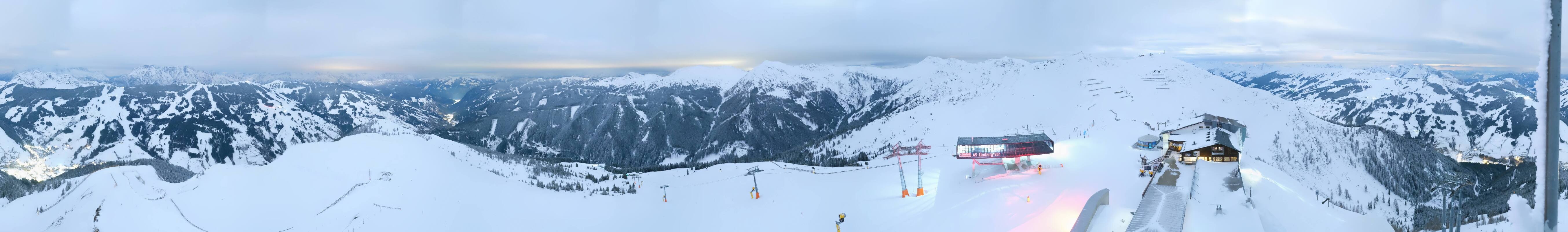 Archiv Foto Webcam Schattberg Ost bei Saalbach