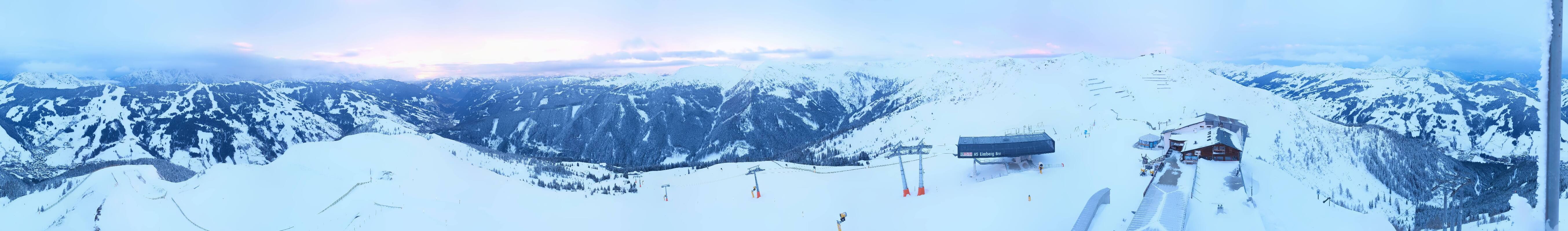 Archiv Foto Webcam Schattberg Ost bei Saalbach