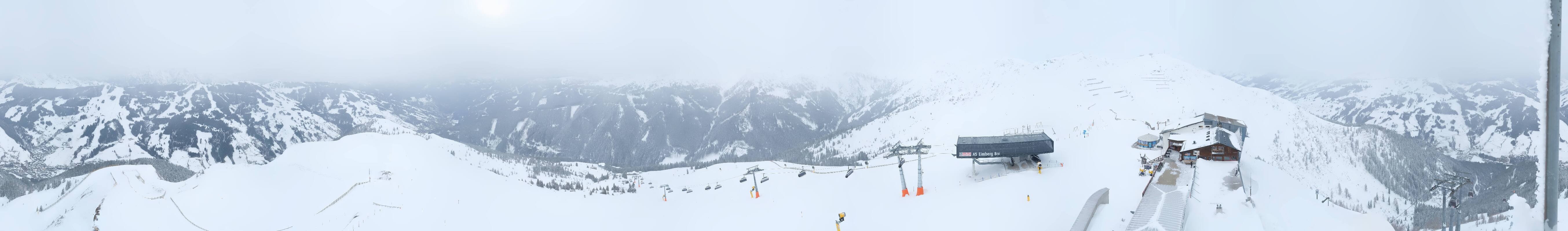 Archiv Foto Webcam Schattberg Ost bei Saalbach