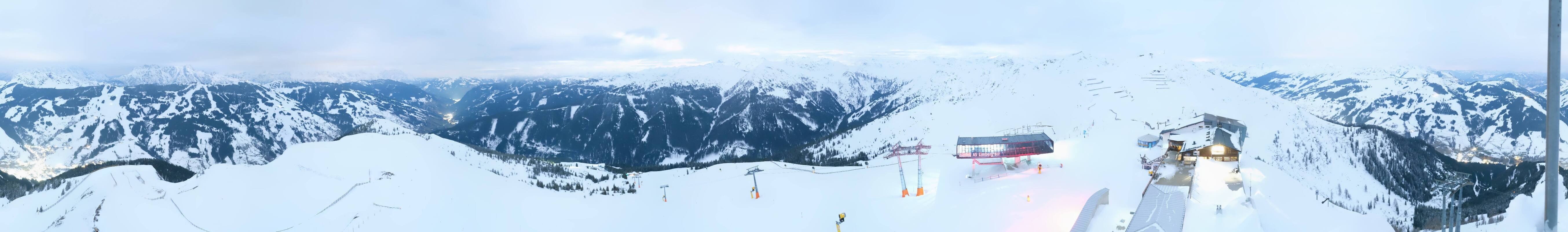 Archiv Foto Webcam Schattberg Ost bei Saalbach